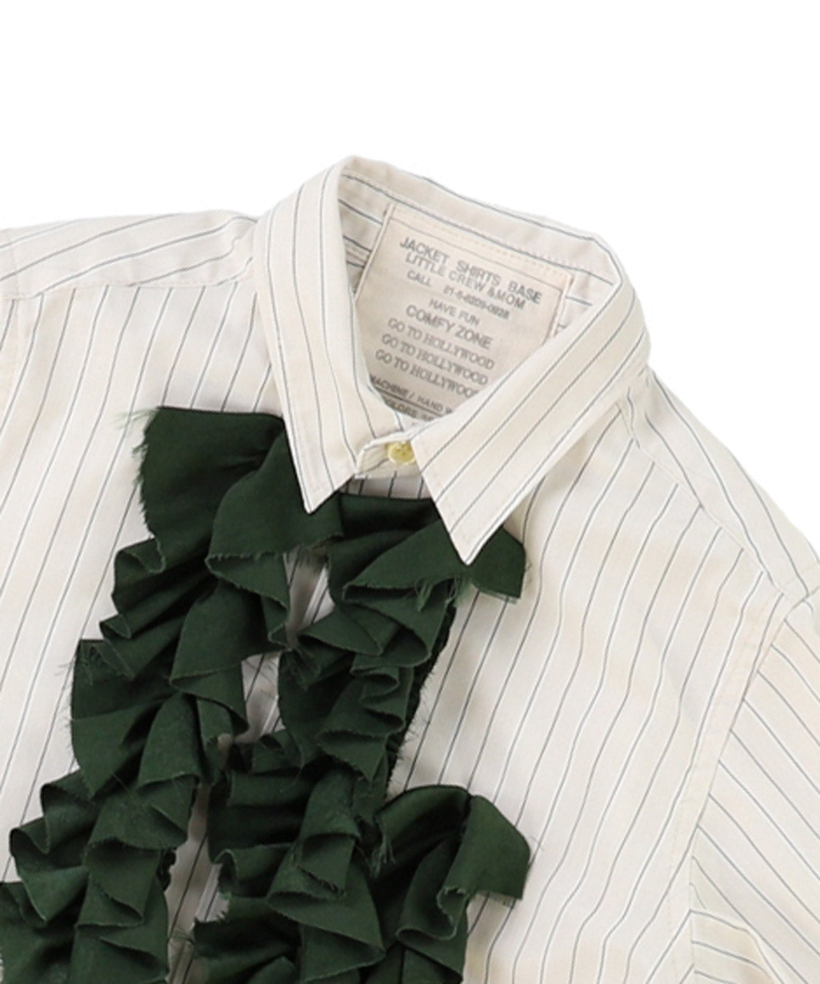Striped Ruffle Shirt
