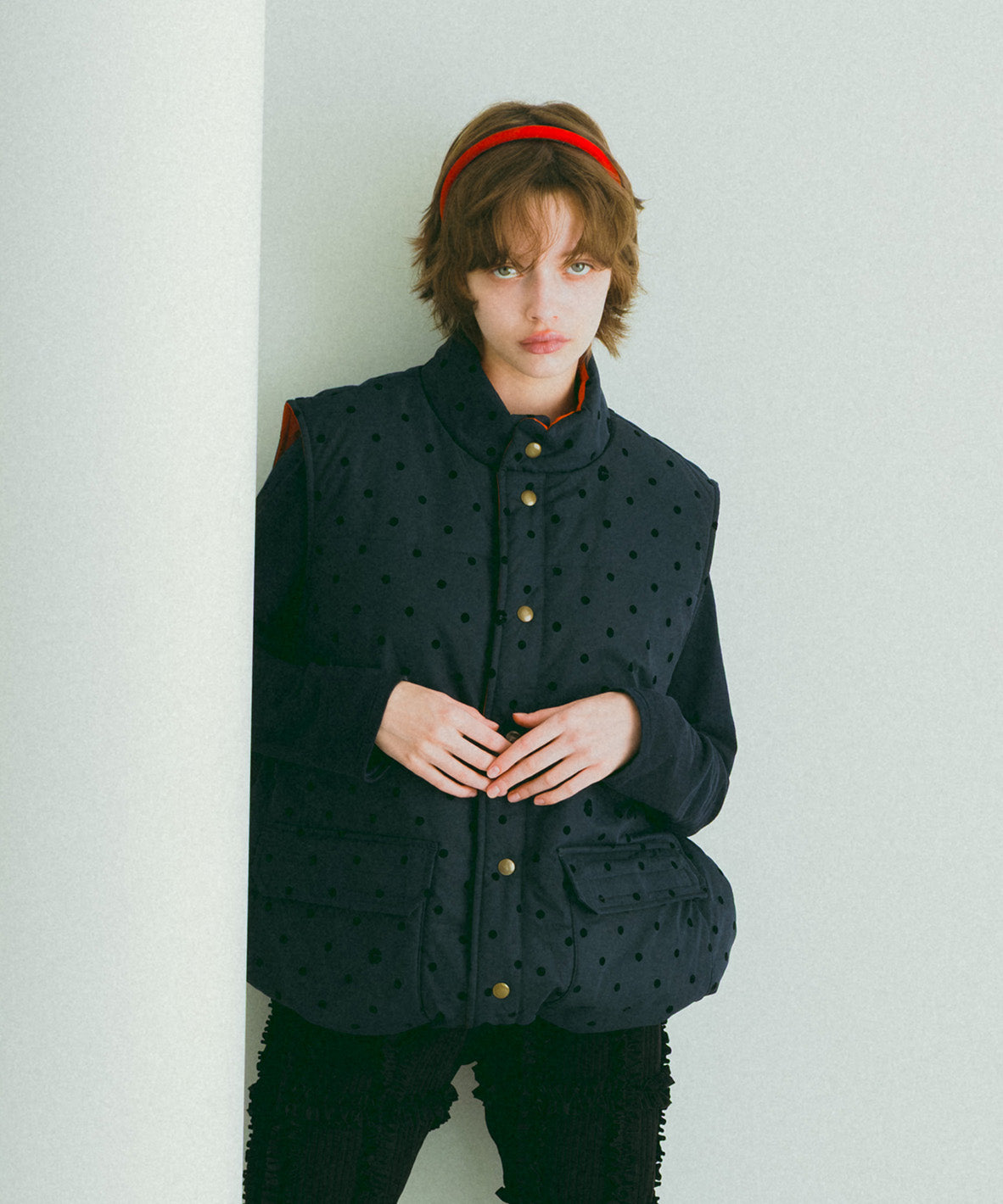 Dot Vest(LADIES)
