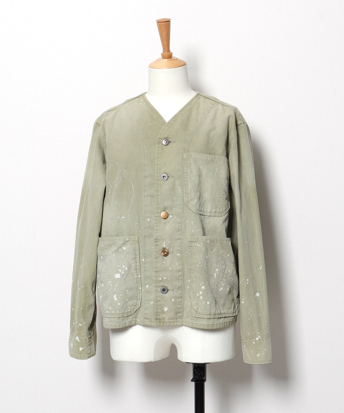 Nep Back Twill Coverall Jacket(MENS)