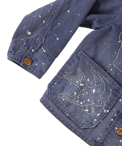 Nep Back Twill Coverall Jacket
