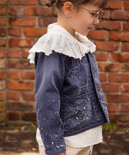 Nep Back Twill Coverall Jacket