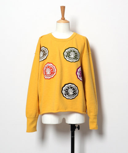 College Patch Sweatshirt(LADIES)