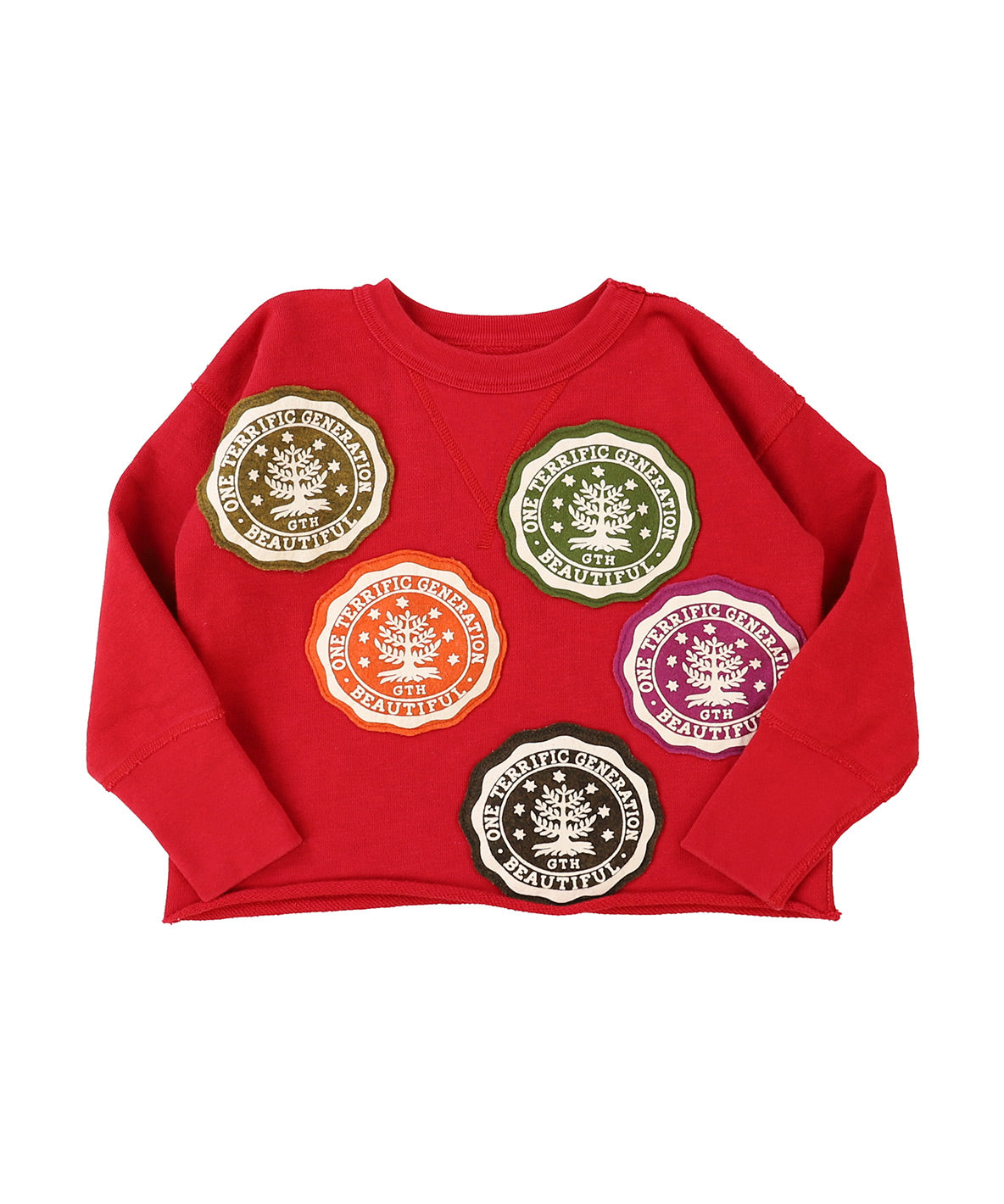 College Patch Sweatshirt