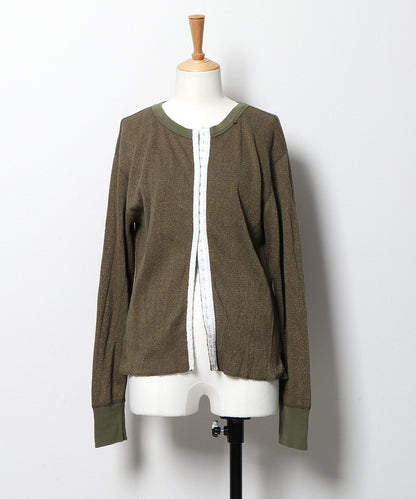 Glitter Waffle Remake Cardigan(LADIES)