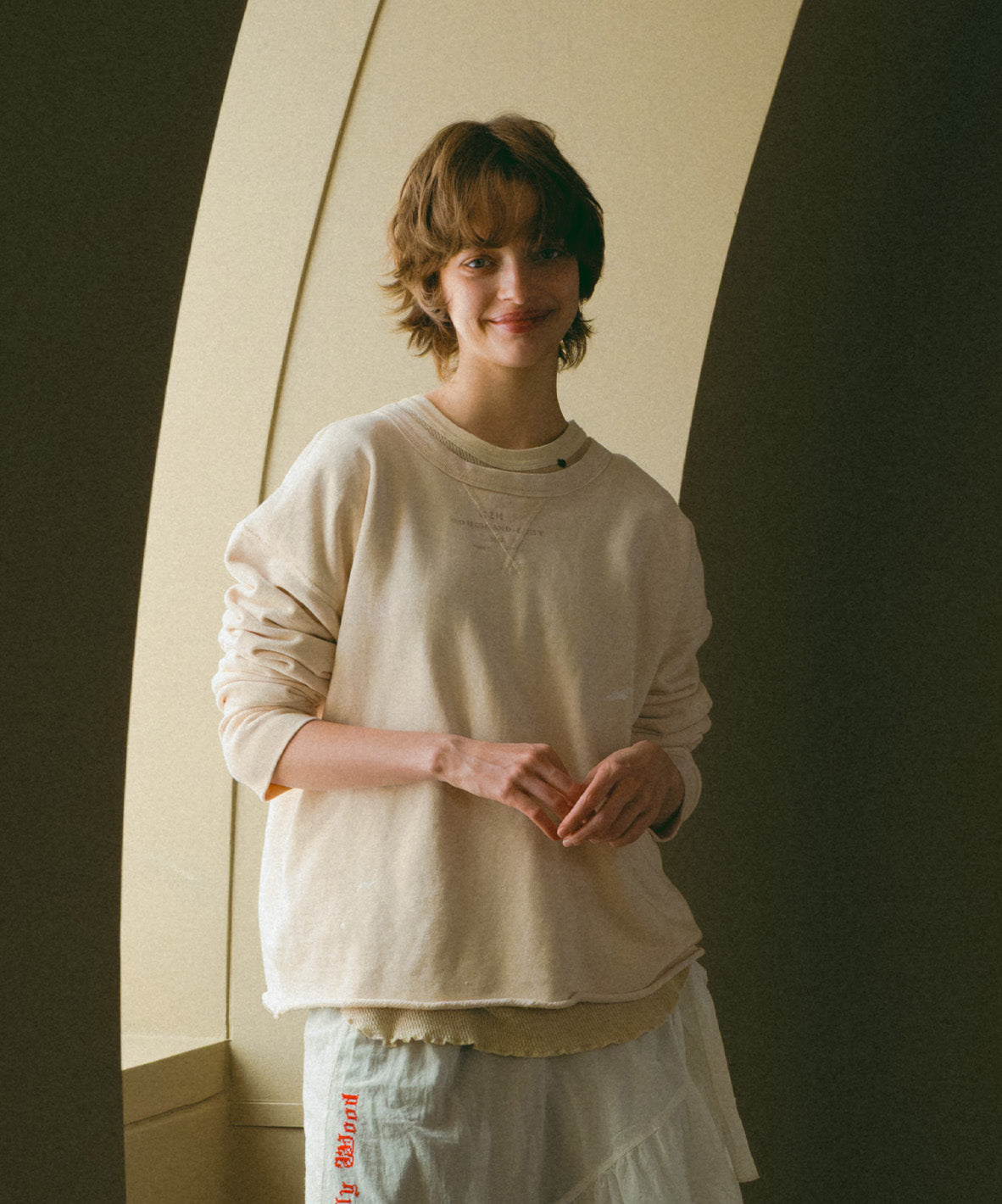 Vintage Pile Double Gusset Pullover(LADIES)