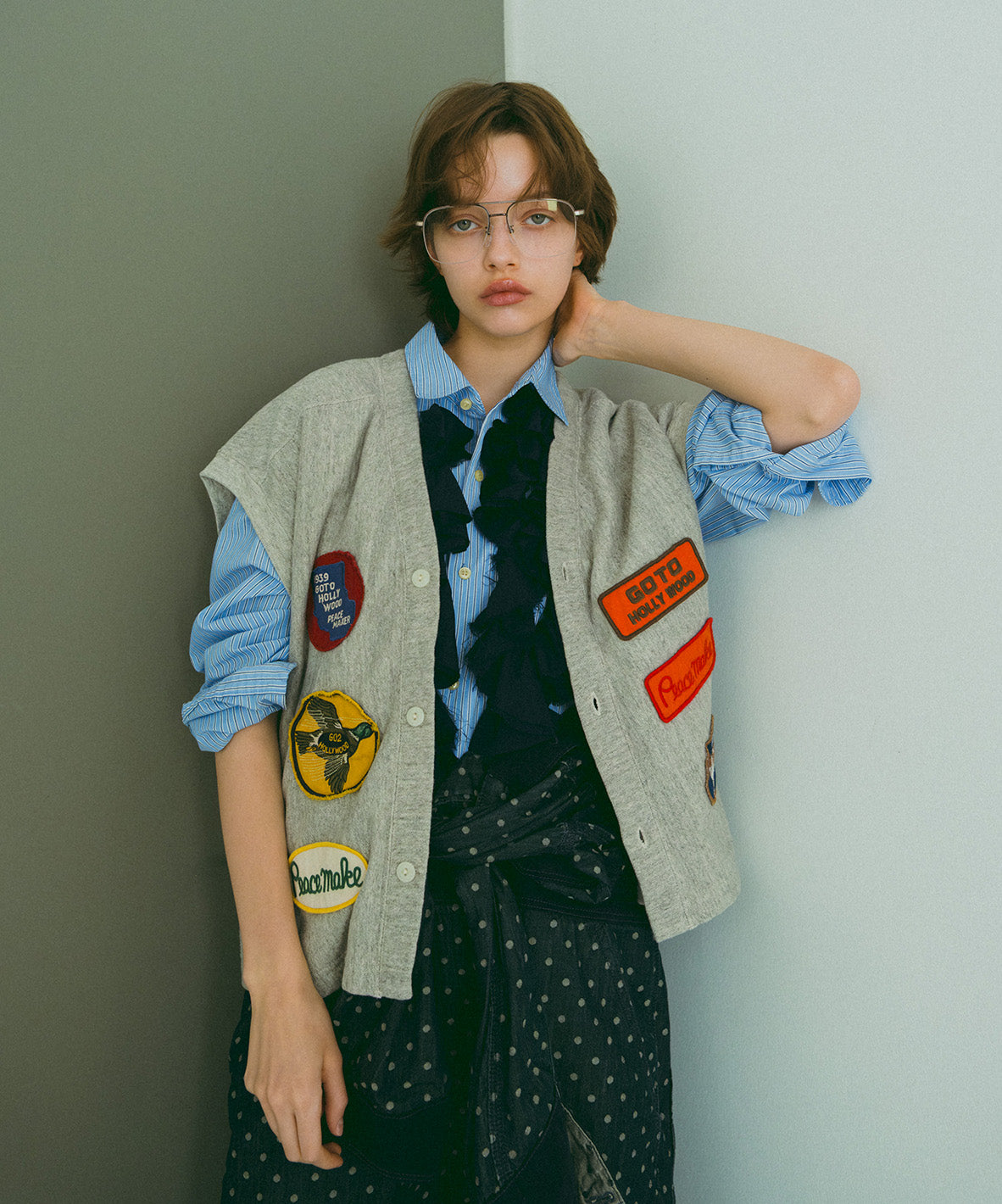 Remake Sweat Vest(LADIES)