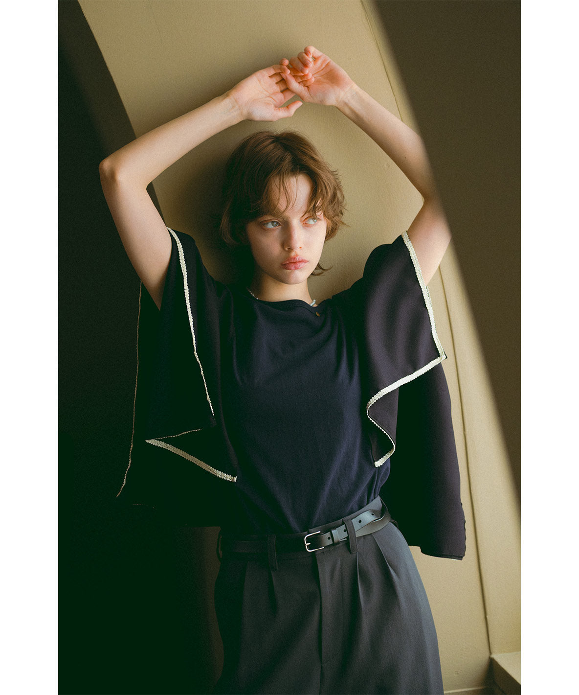 Unique Sleeve Tee(LADIES)