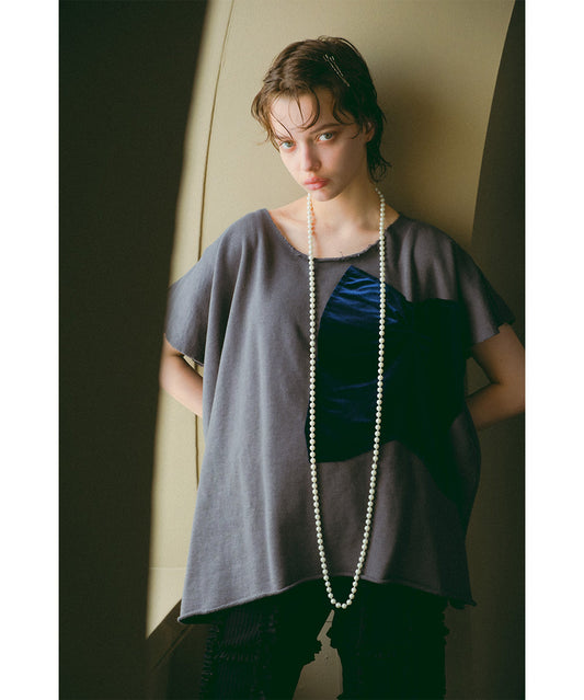 Unique Silhouette Wide Sweatshirt(LADIES)