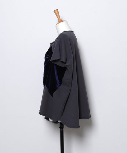 Unique Silhouette Wide Sweatshirt(LADIES)