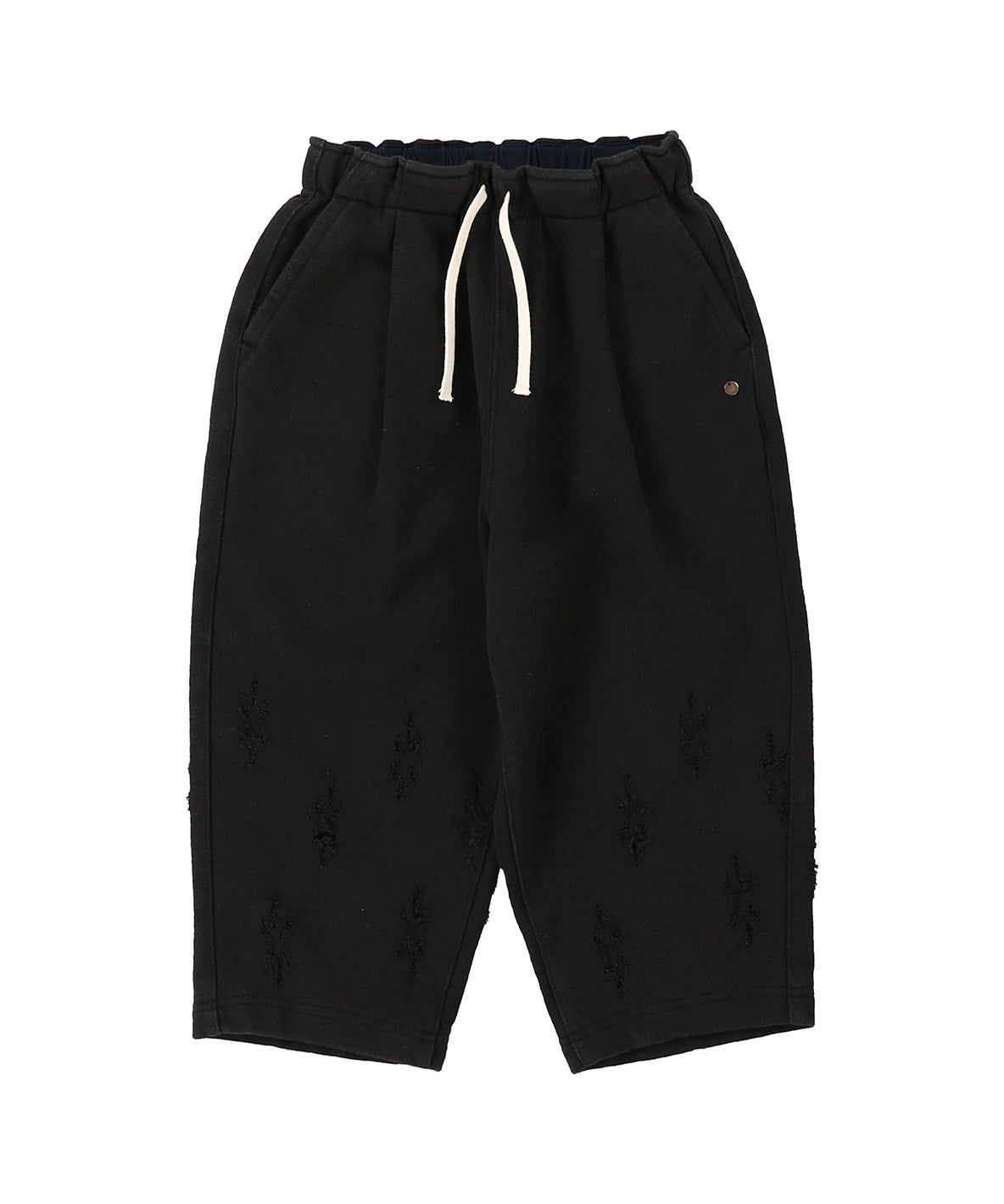 Floral Damaged Sweatpants