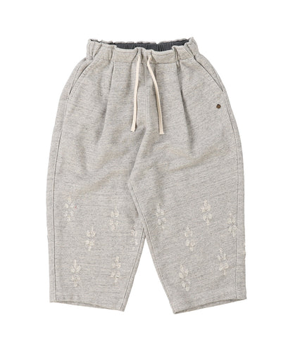 Floral Damaged Sweatpants