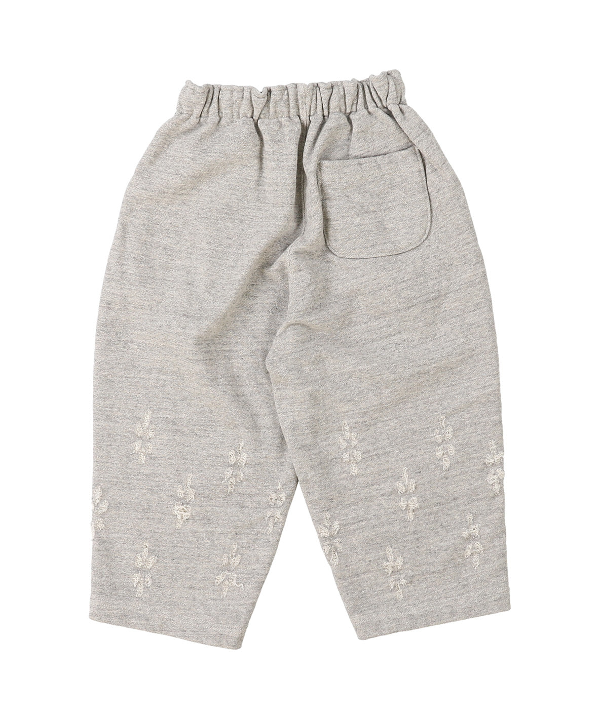 Floral Damaged Sweatpants