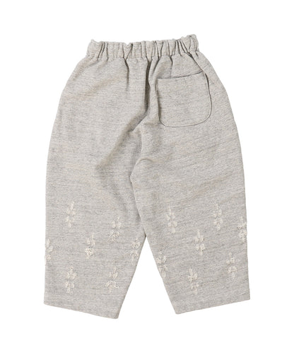 Floral Damaged Sweatpants