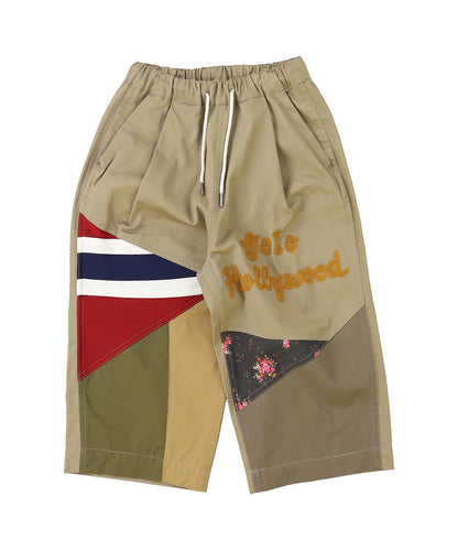 Chino Switching Design Pants(LADIES)