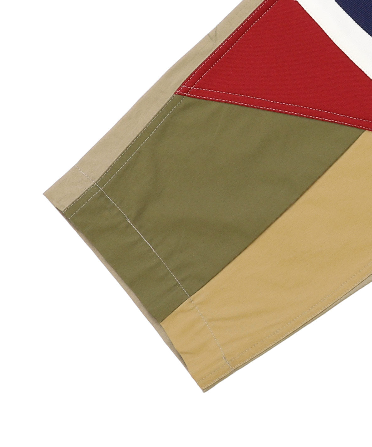 Chino Switching Design Pants(LADIES)