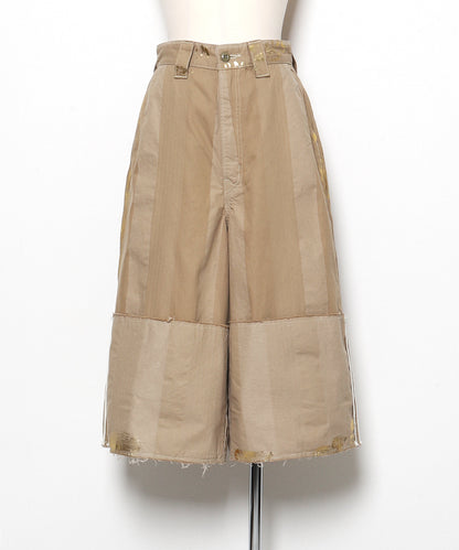 Dobby Sparkle Striped Chino Shorts(LADIES)