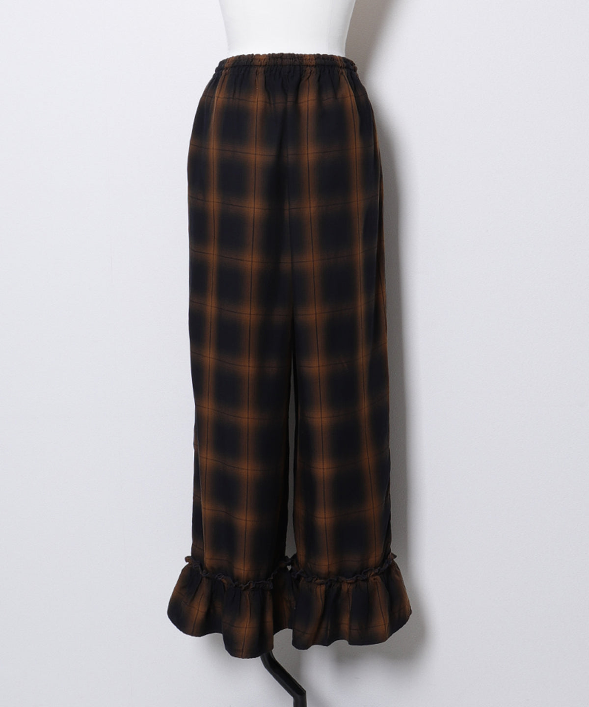 Ombre Plaid Relaxing Pants(LADIES)