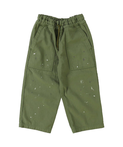 Back Satin Utility Pants