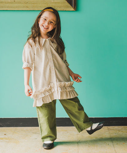 Back Satin Utility Pants