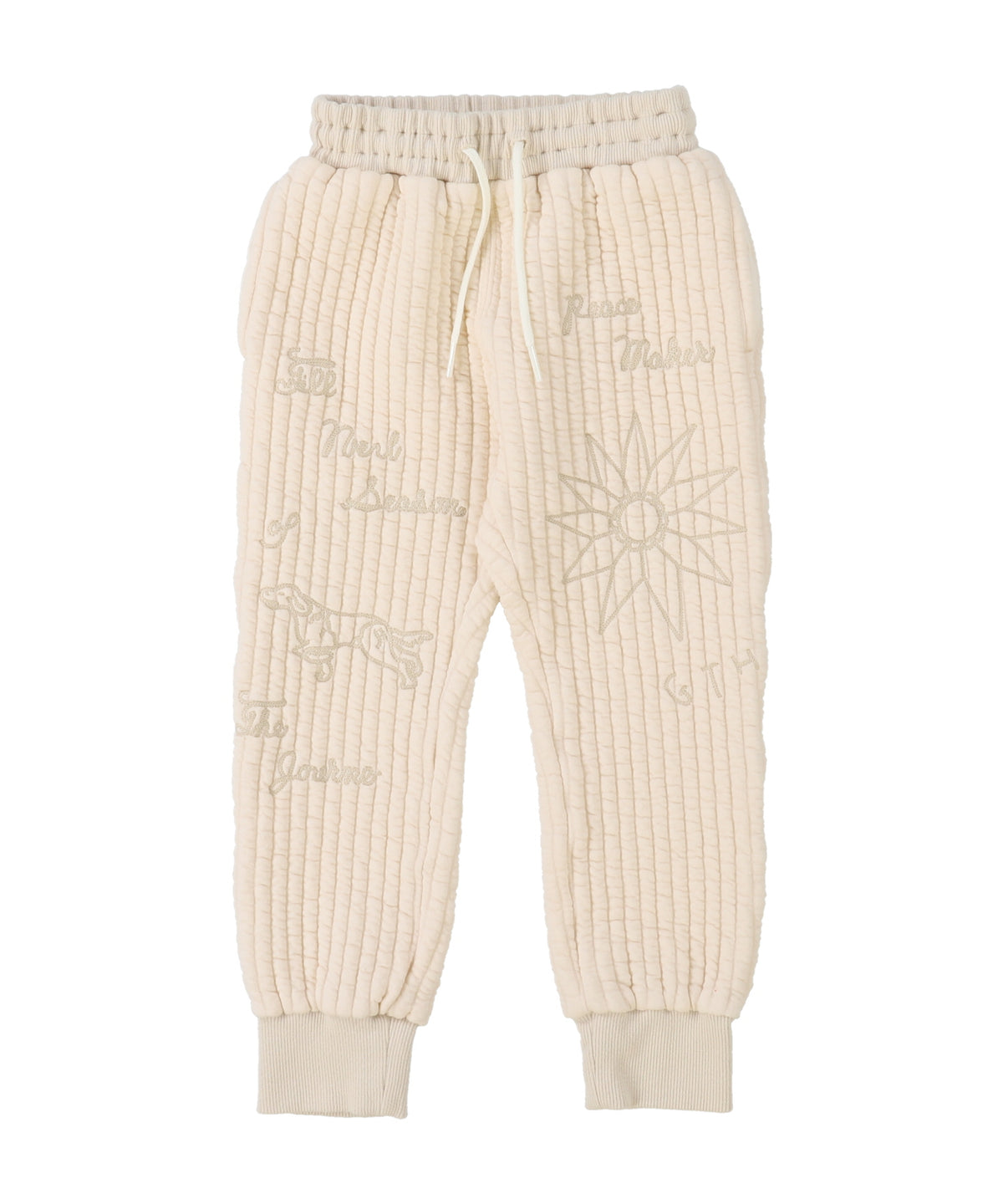 Qulited Blister Pants