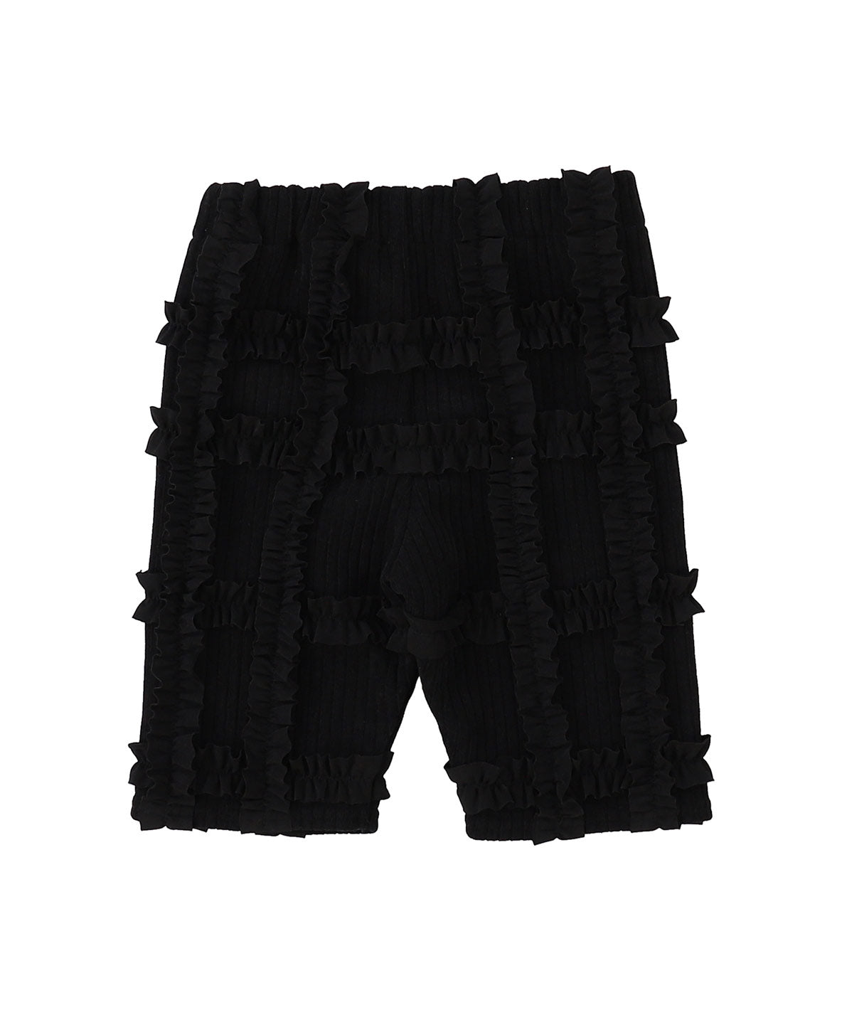 Chenille Corduroy Knit Biker Shorts