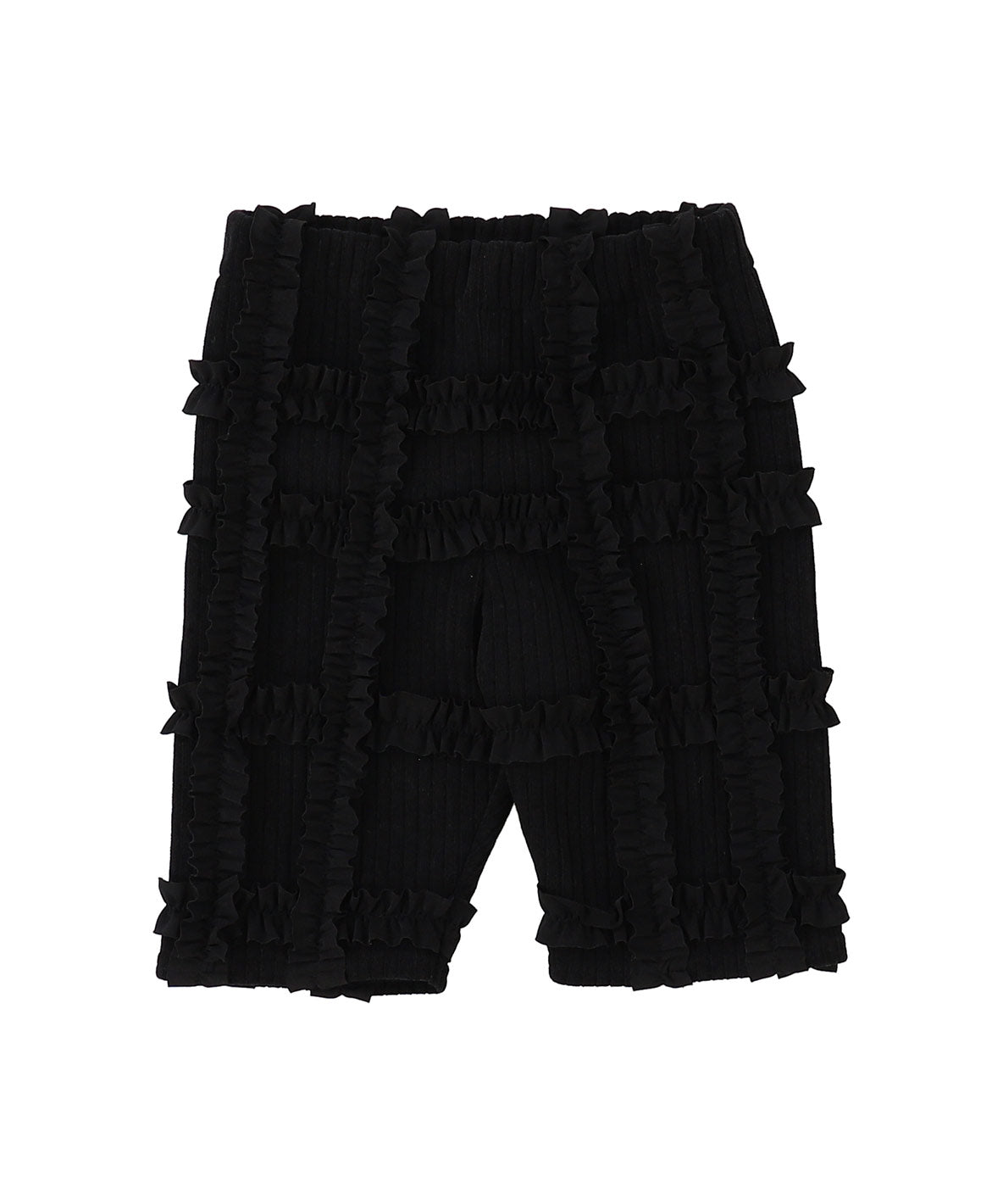 Chenille Corduroy Knit Biker Shorts