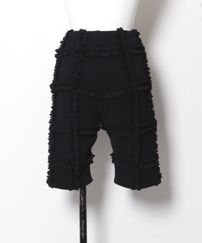 Chenille Corduroy Knit Biker Shorts(LADIES)