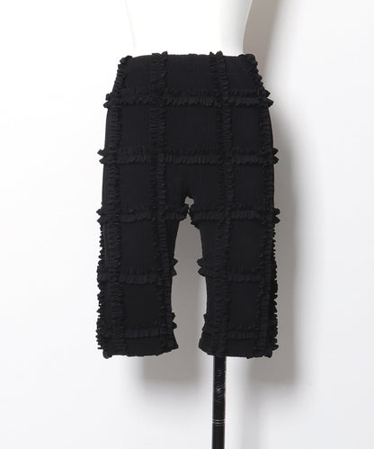 Chenille Corduroy Knit Biker Shorts(LADIES)