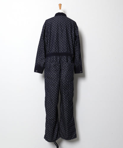 Polca Dot Denim Work Overalls(LADIES)