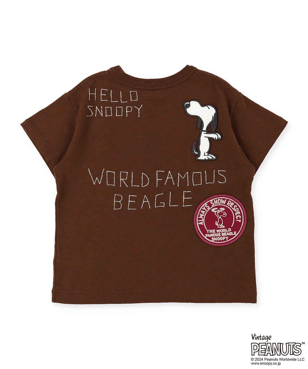 SNOOPY HELLO Tee – FITH ONLINE STORE