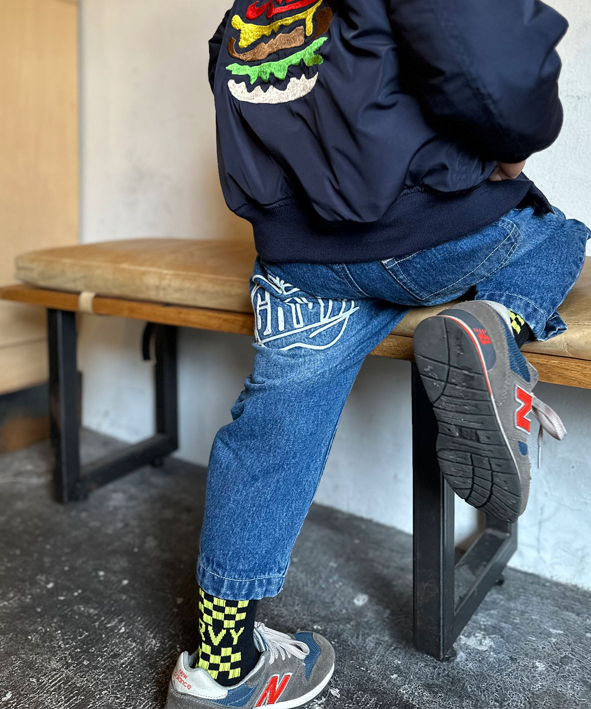 GROOVY Checker Flag Socks