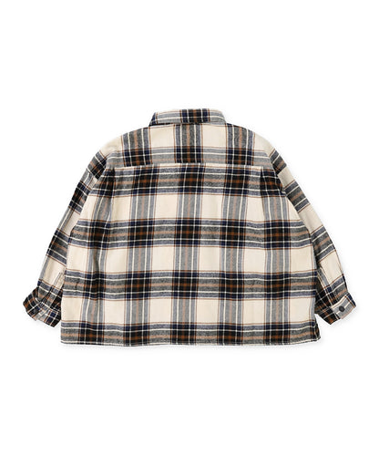 Checked GRVY Wide Shirt