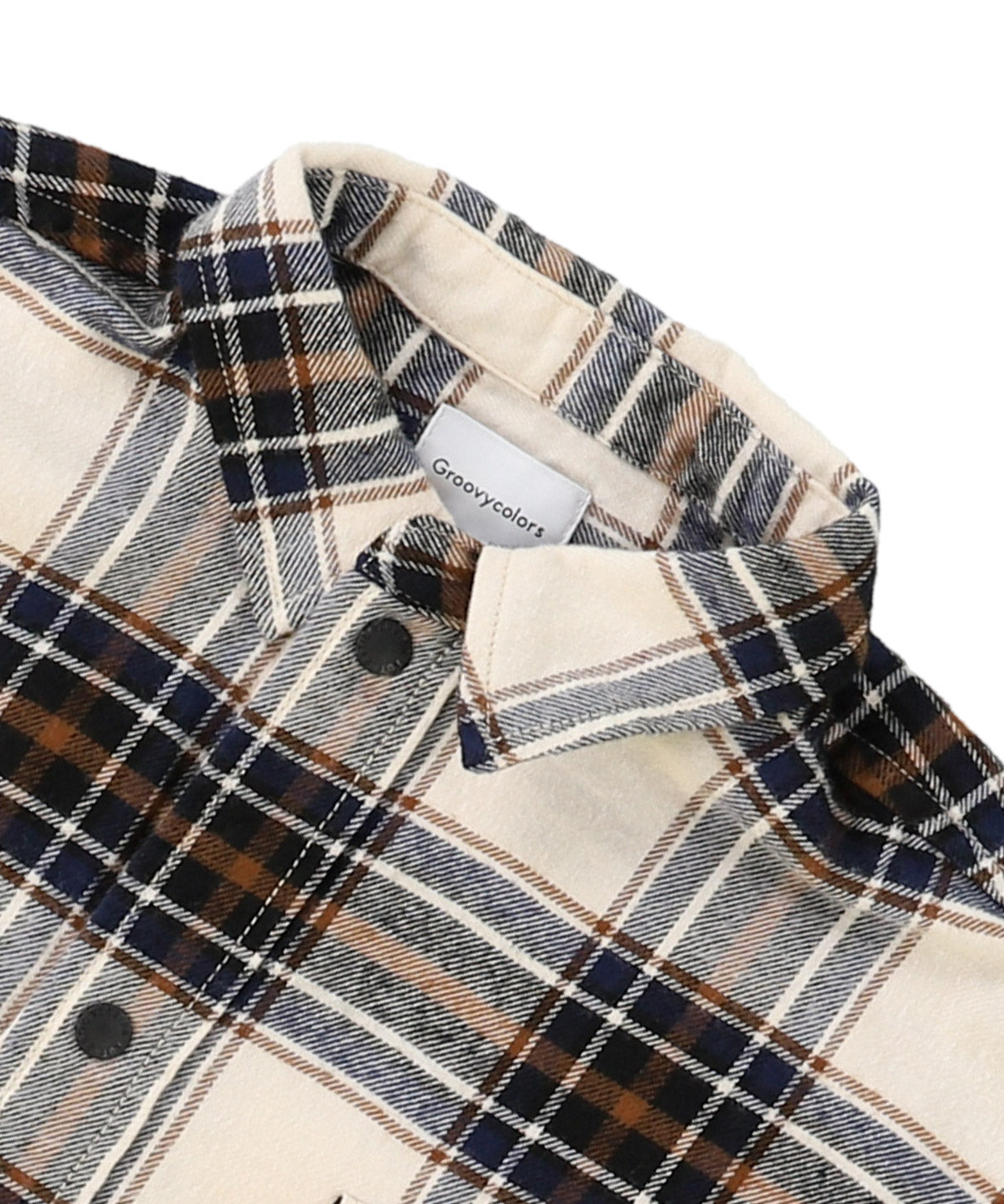 Checked GRVY Wide Shirt