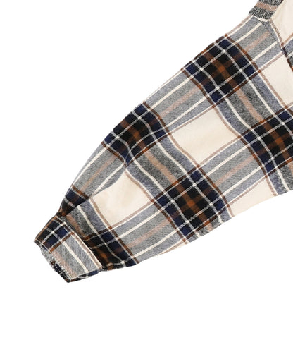 Checked GRVY Wide Shirt