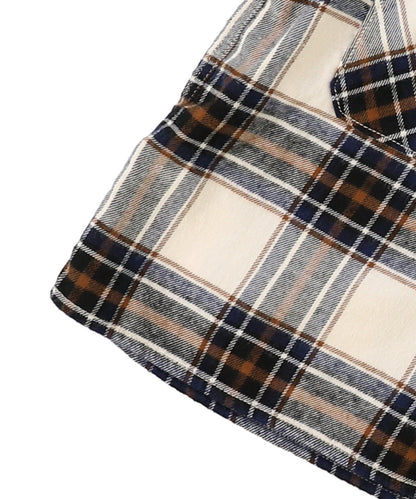 Checked GRVY Wide Shirt