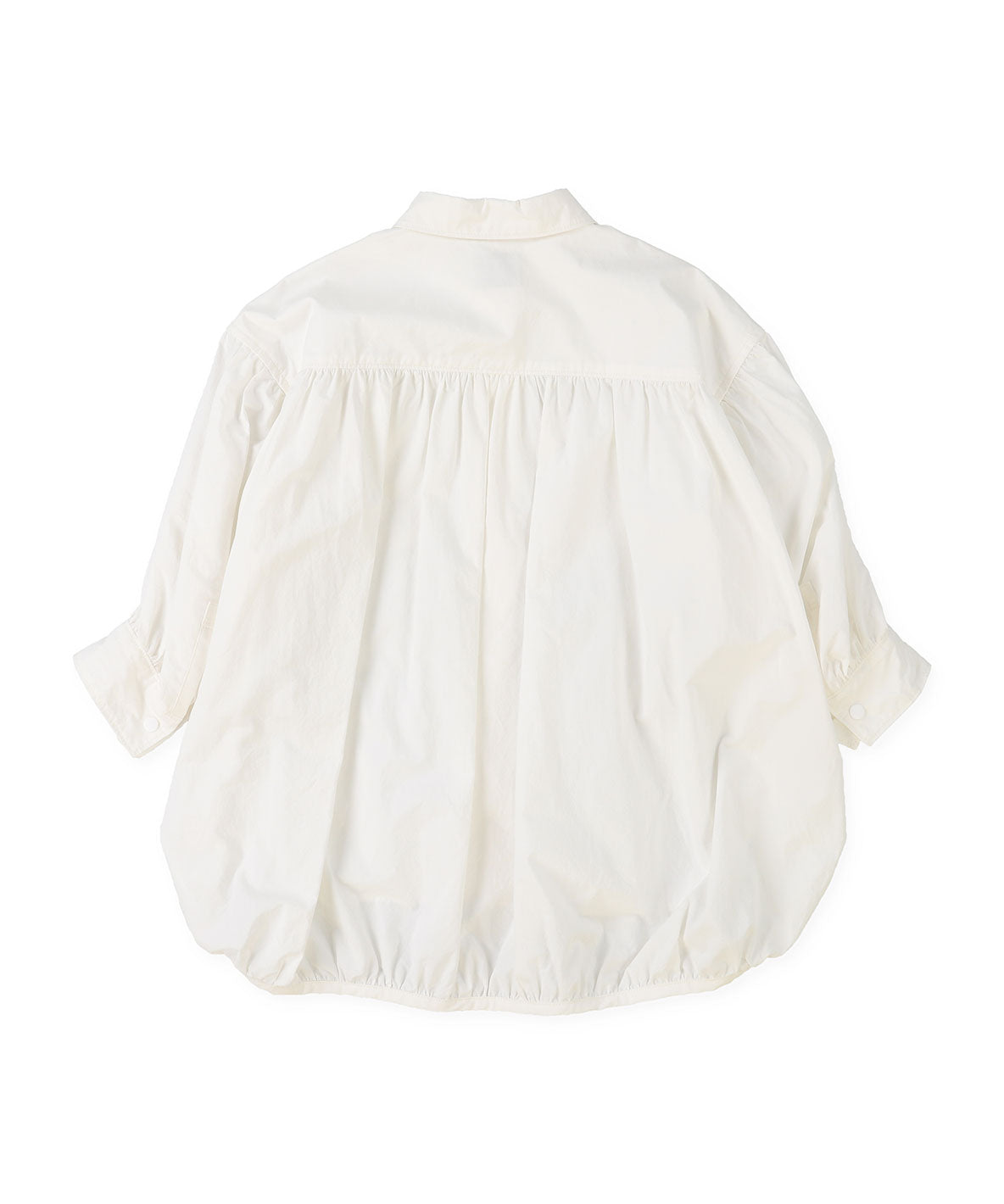 Typewriter Long Balloon Shirt