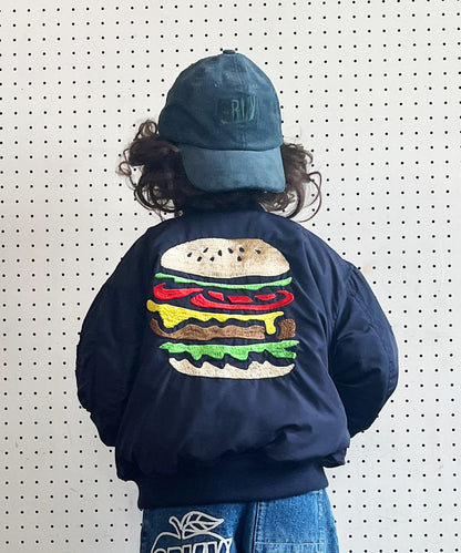 HAMBURGER Embroidery MA-1