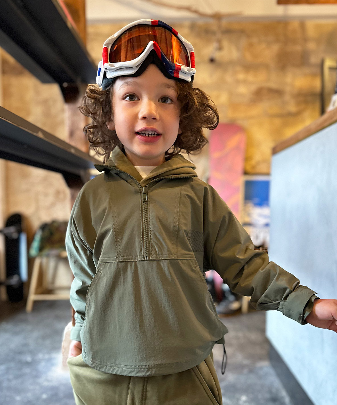 Nylon 4Way Light Cloth Pullover