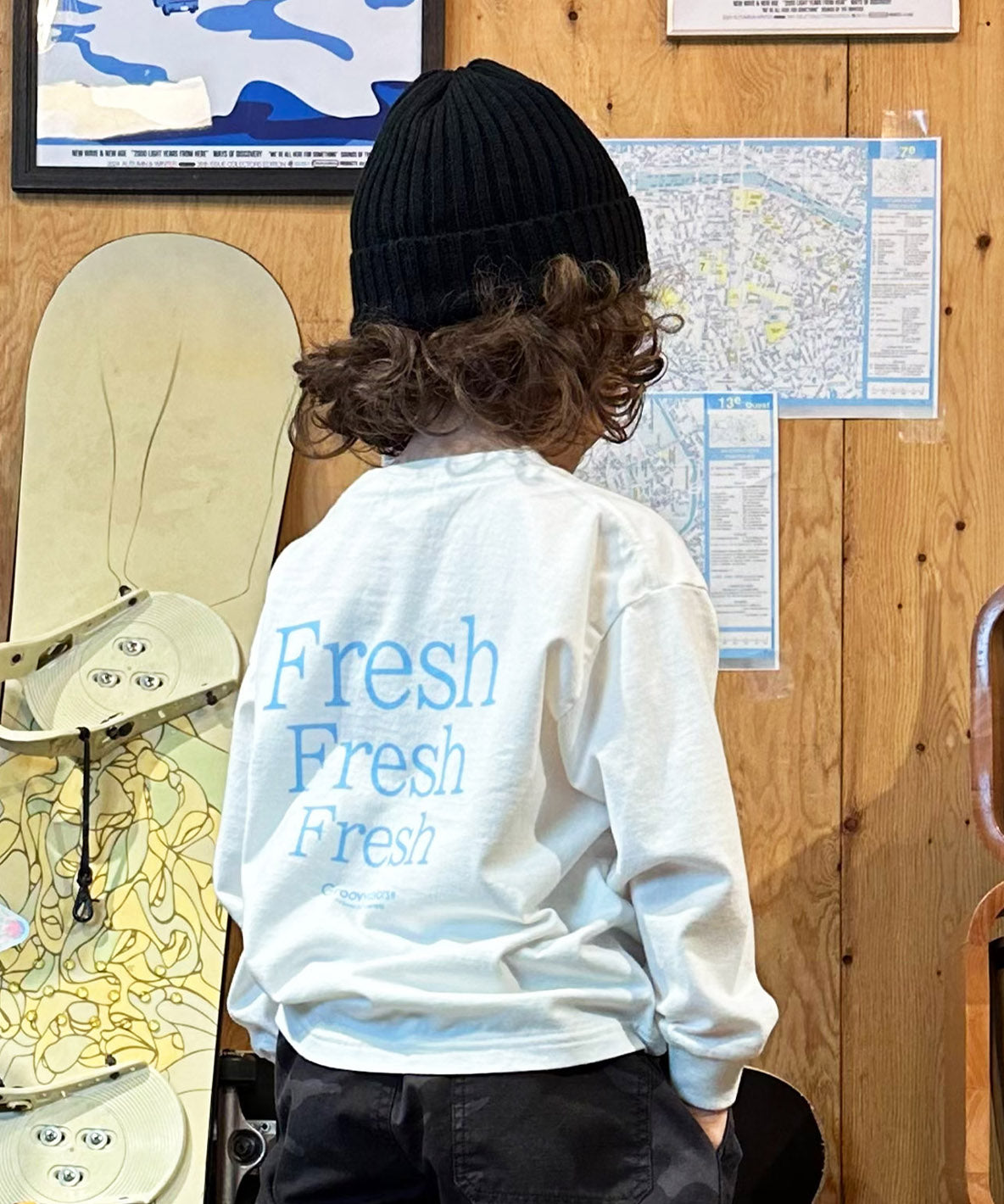 HAMBURGER Long Sleeve Tee