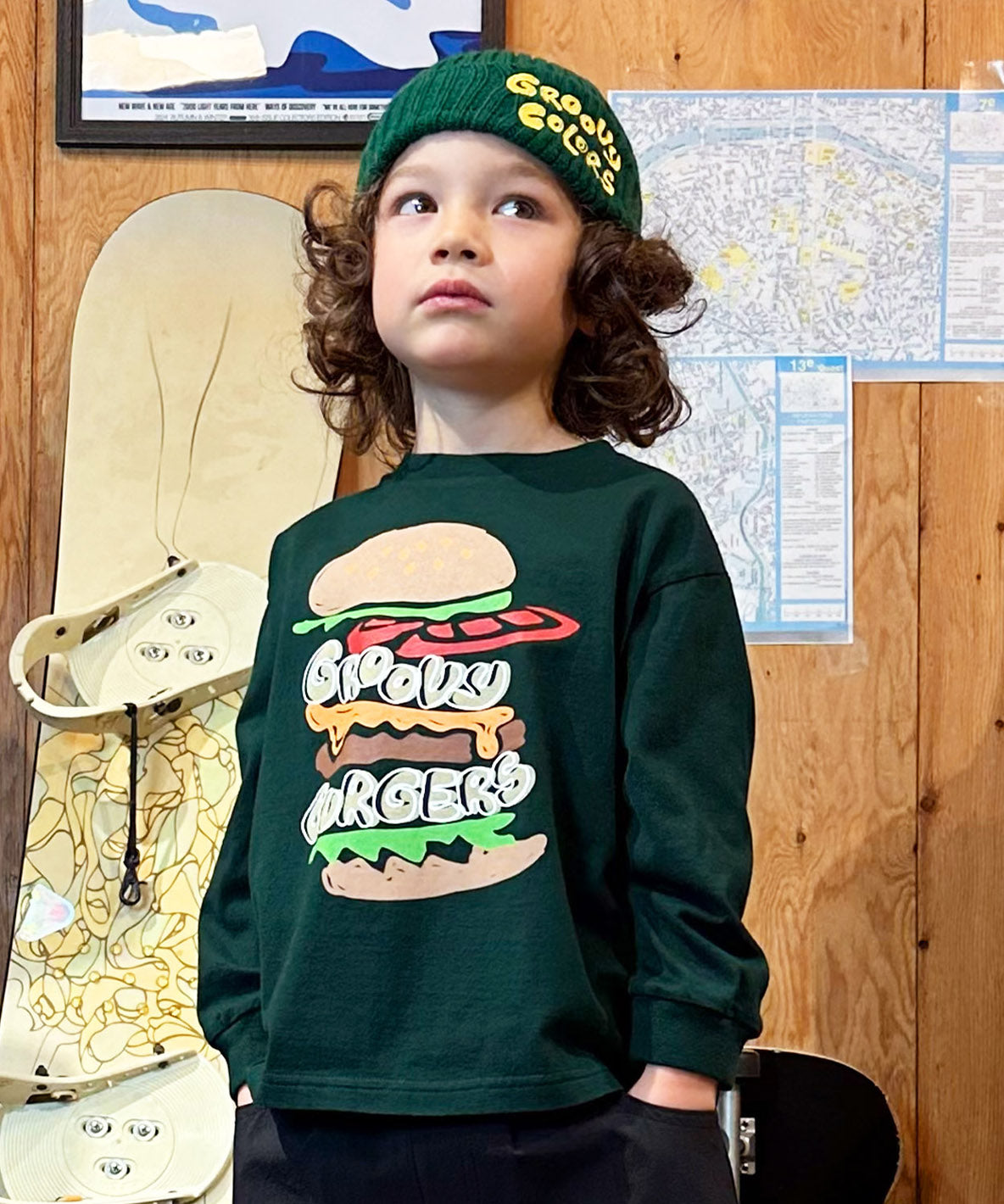 HAMBURGER Long Sleeve Tee