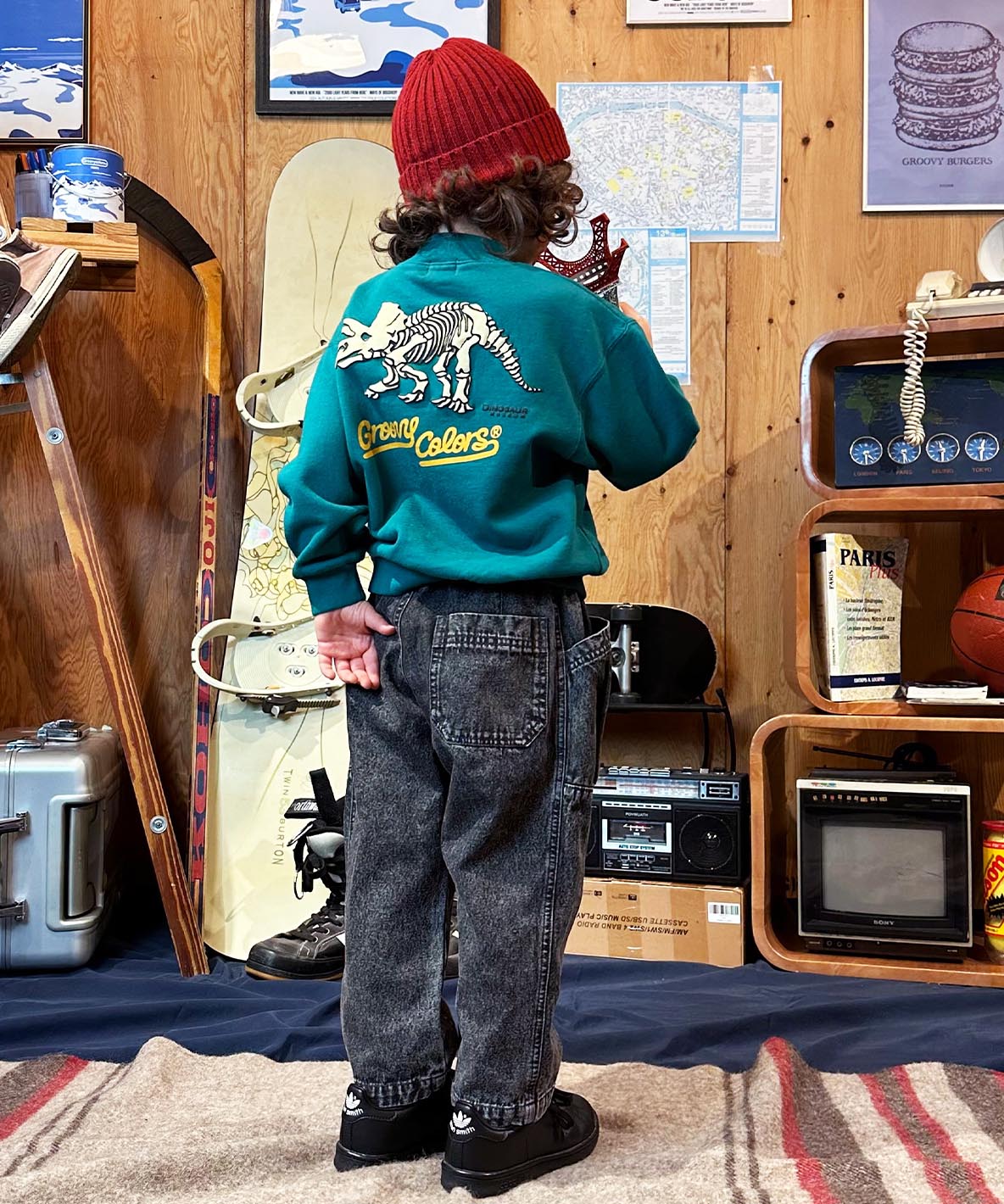 DINOSAUR Pullover Sweatshirt