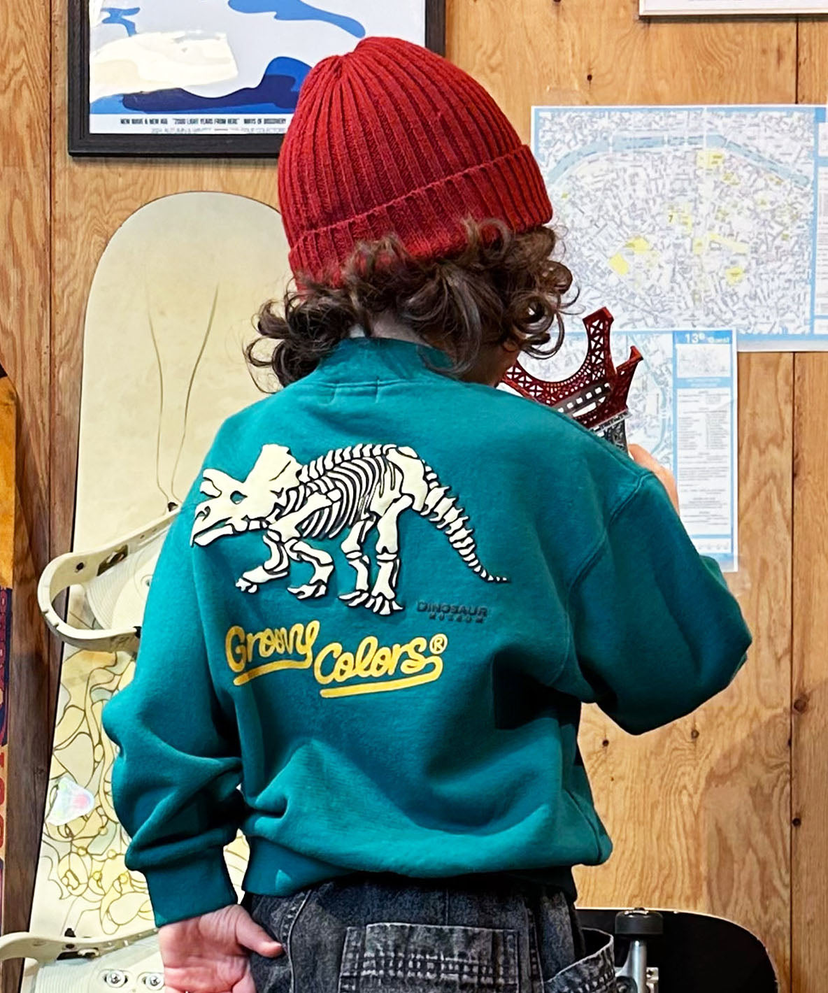 DINOSAUR Pullover Sweatshirt