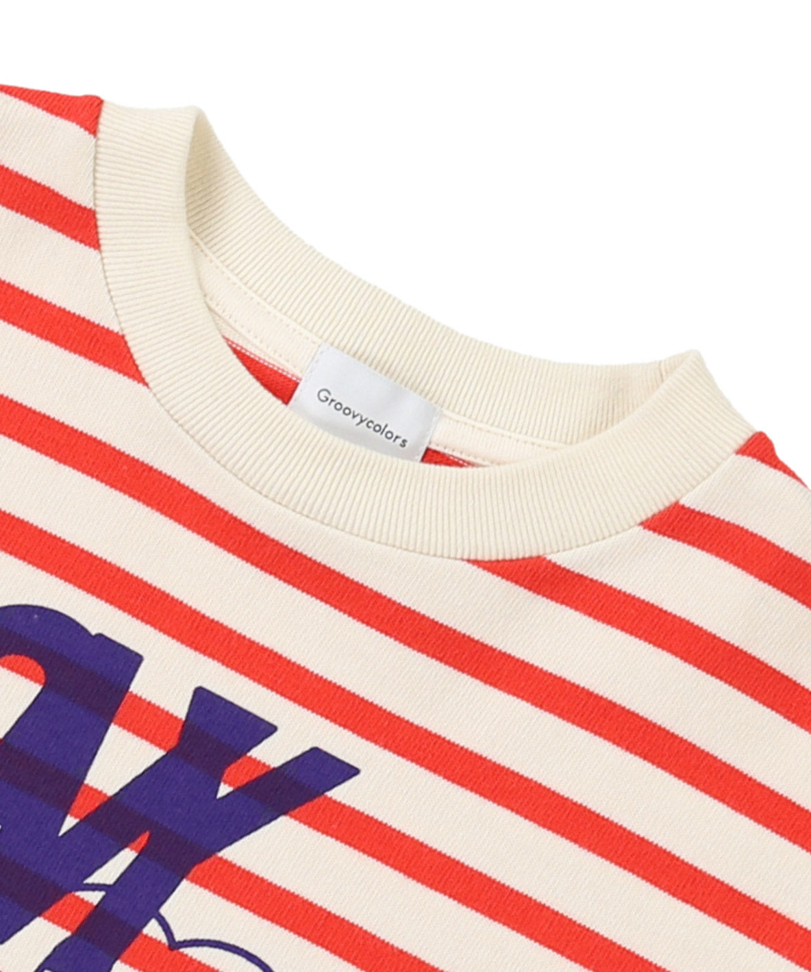 Striped Super Wide Silhouette Tee