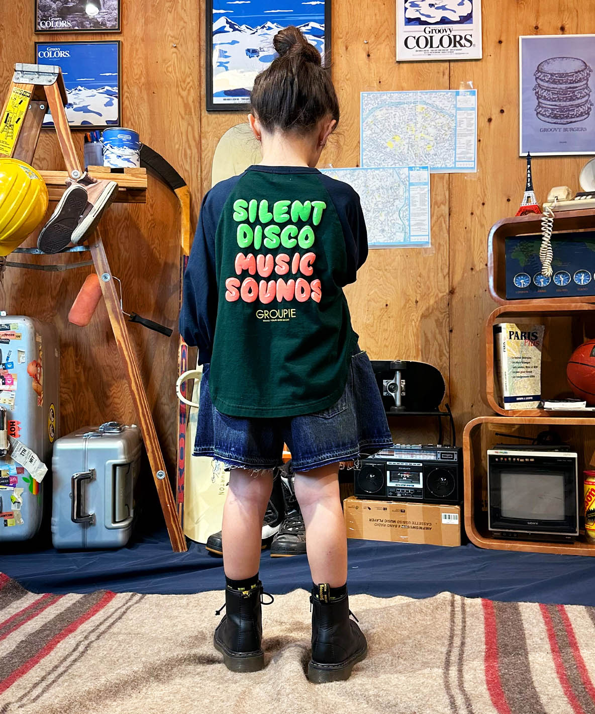 Raglan Long Sleeve Long Tee