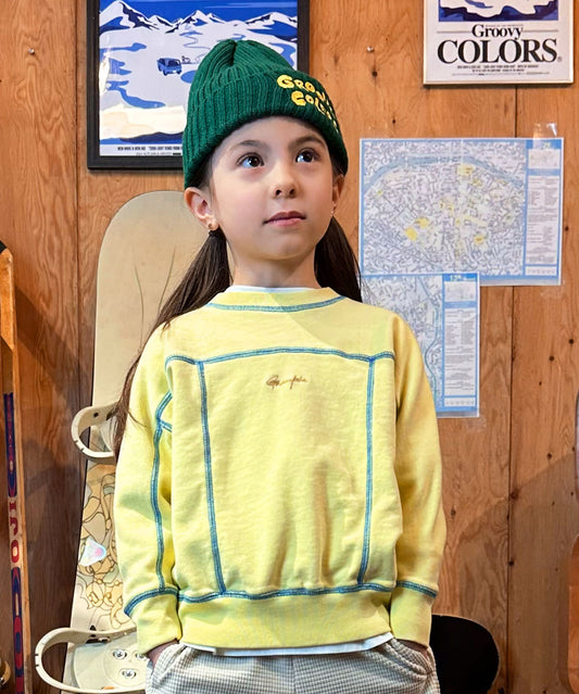 Switching Color Sweatshirt