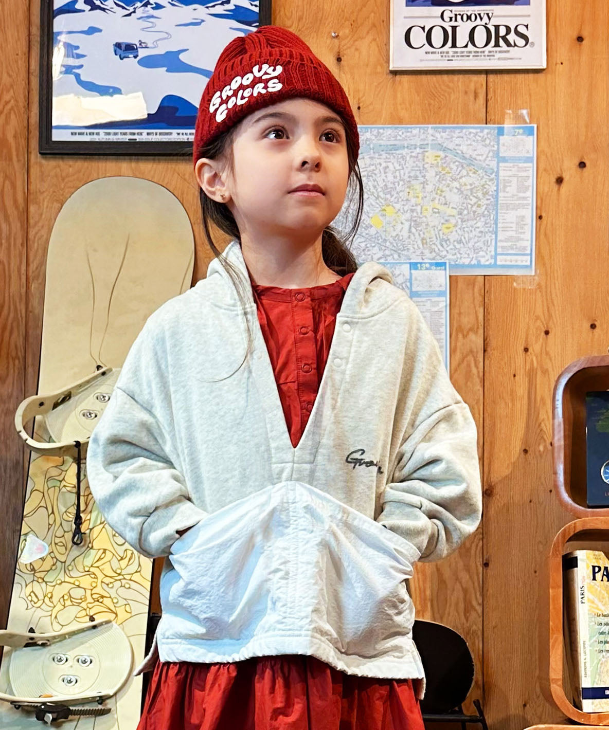 Skipper Neck Sweat Hoodie