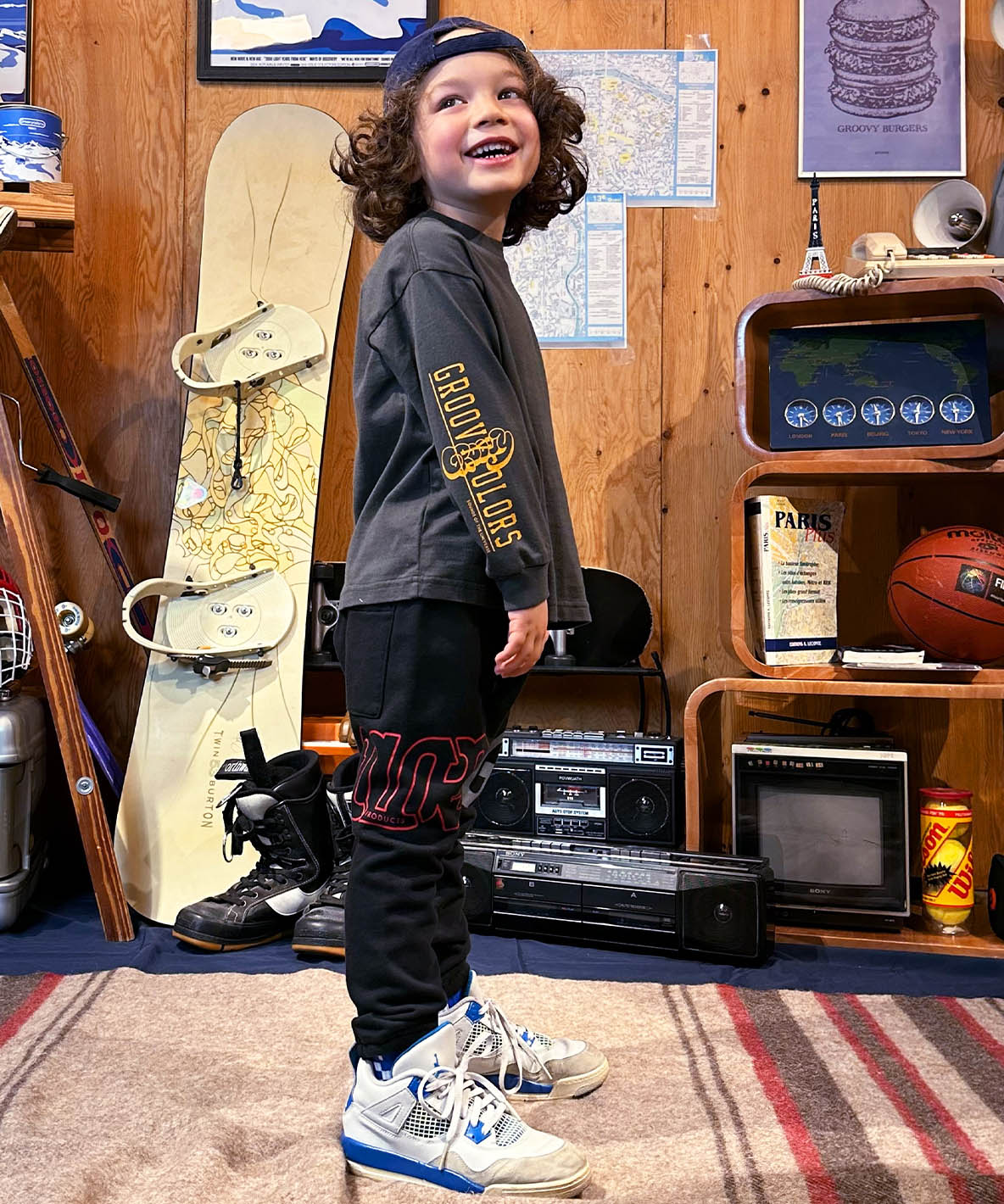 Side Logo Print Sweatpants