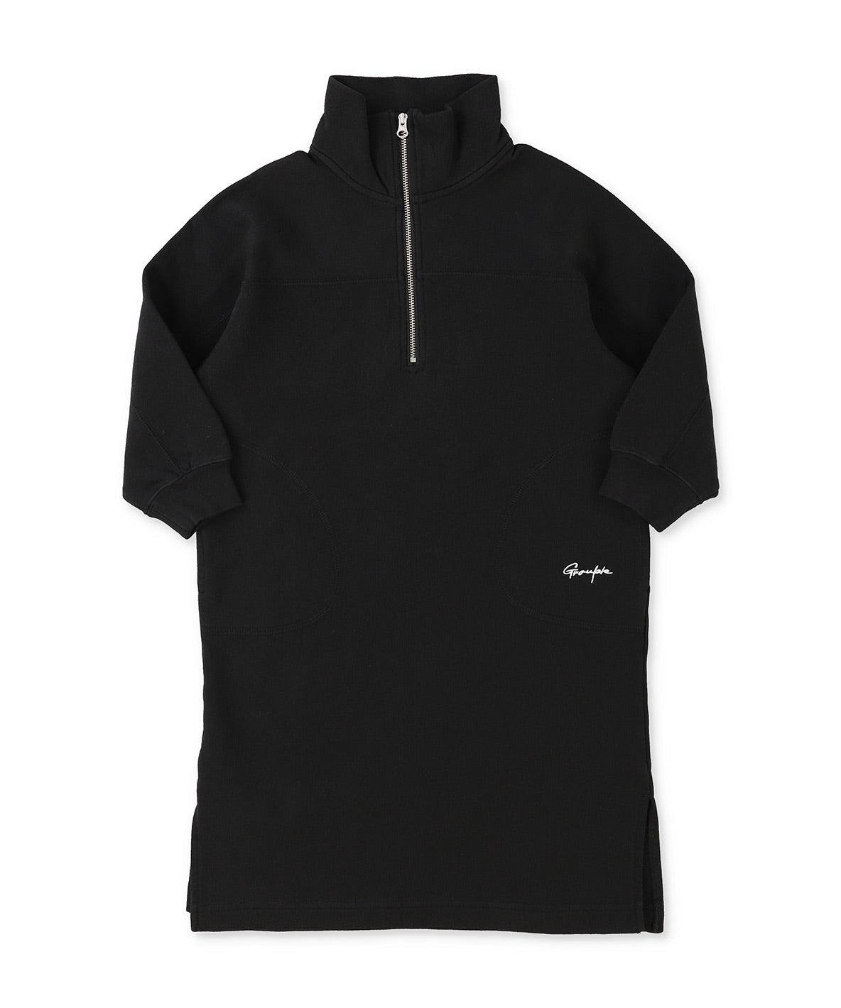 Half Zip Sweat Dress