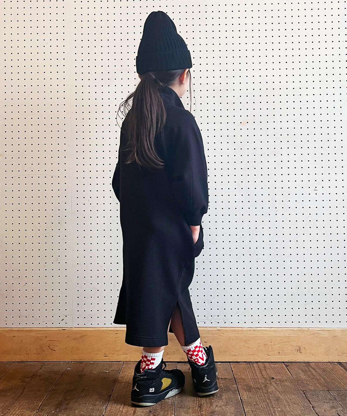 Half Zip Sweat Dress