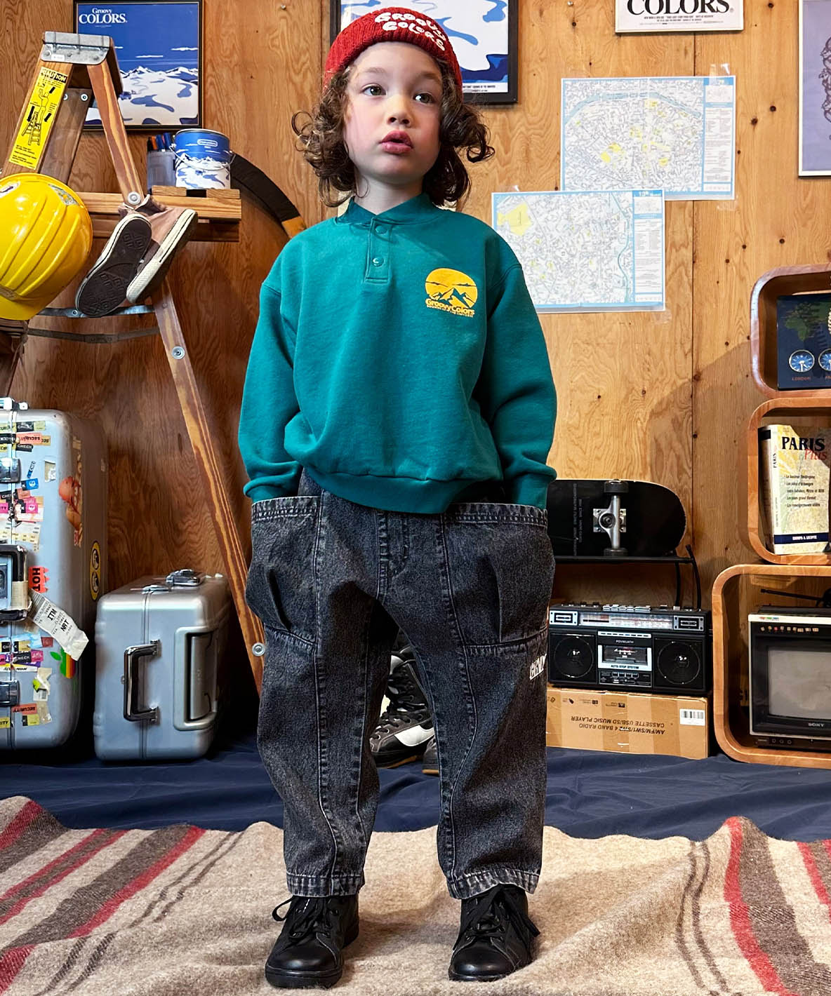 8oz Denim GRVY Side Pocket Pants